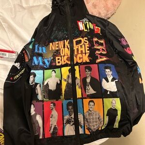 NKOTB magic Summer 2024 windbreaker jacket
